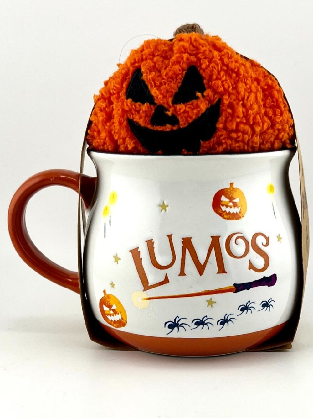 NWT Harry Potter New York NY Halloween Hogwarts Lumos Nox Mug & Plush Gift Set